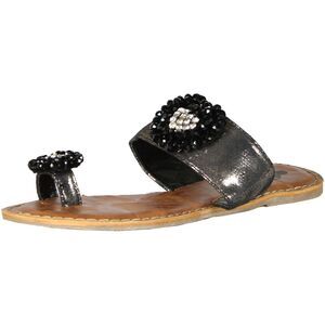 GCNY Heart Black. Womens sandals 38 NEW